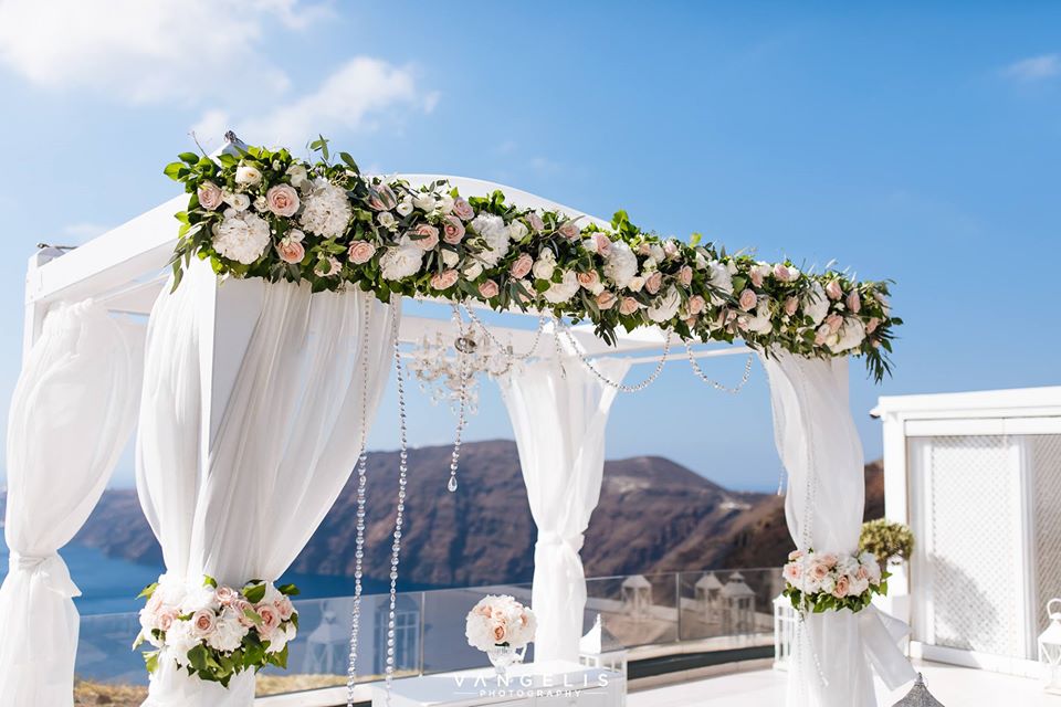 Betty's Flowers Santorini - Vangelis Photographer - Le Ciel